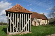 Church from South with bell cage